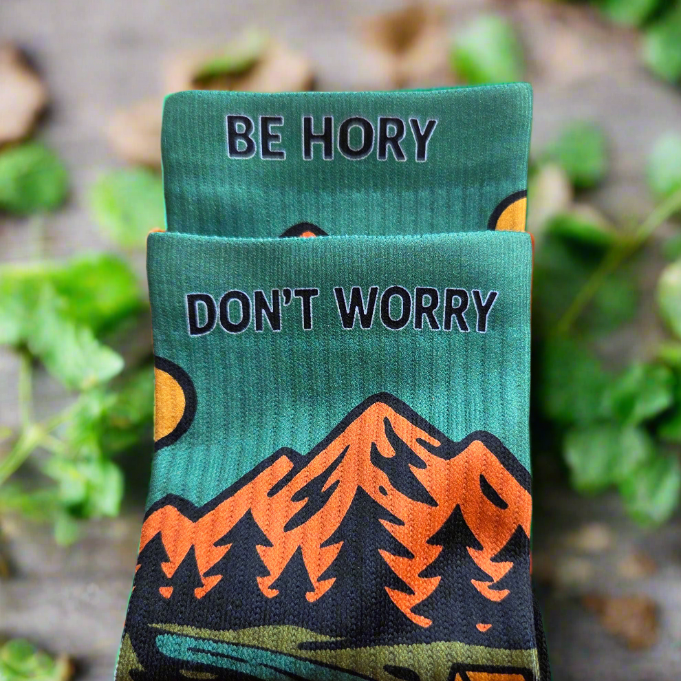 Don't worry be hory® – Funkční outdoor ponožky