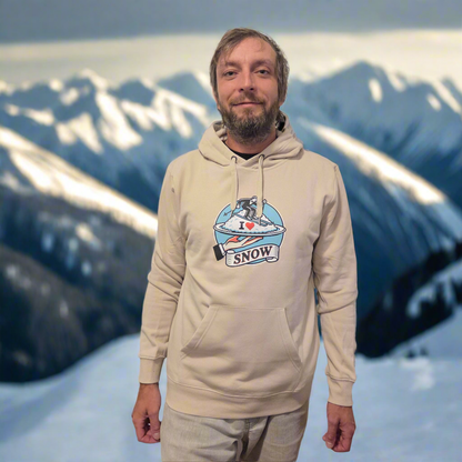 Pánská mikina - I love snow