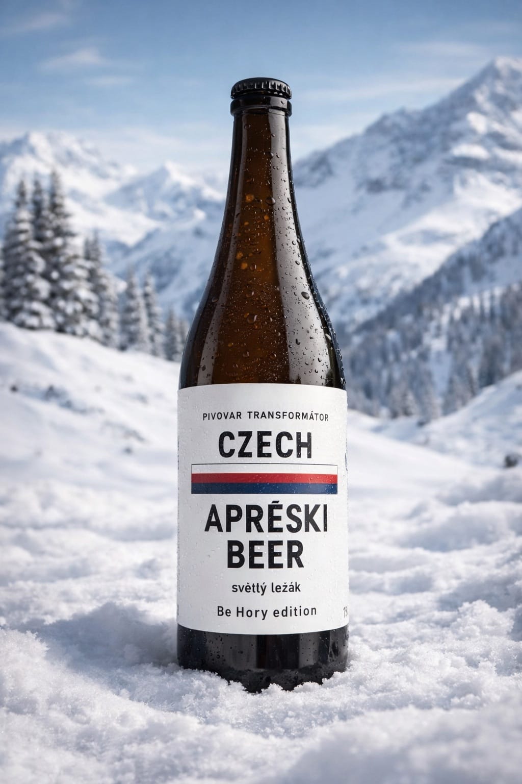 Czech Aprèski Beer + Dámské tričko bílé