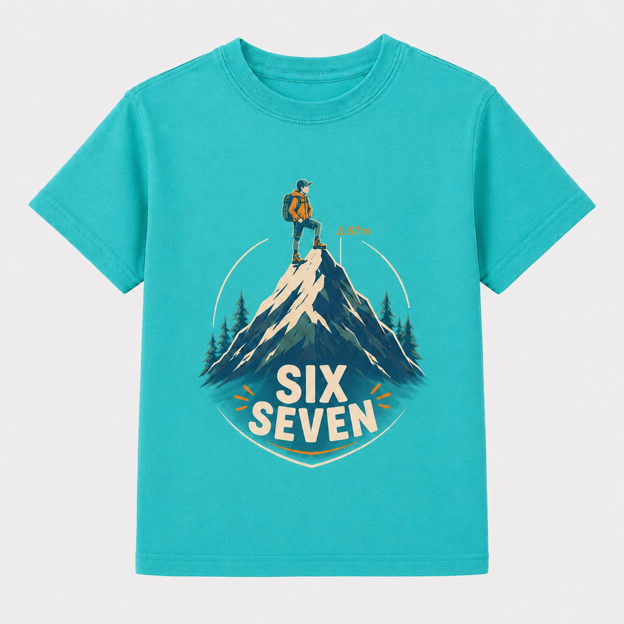 Six seven - Dětské tričko z bio bavlny