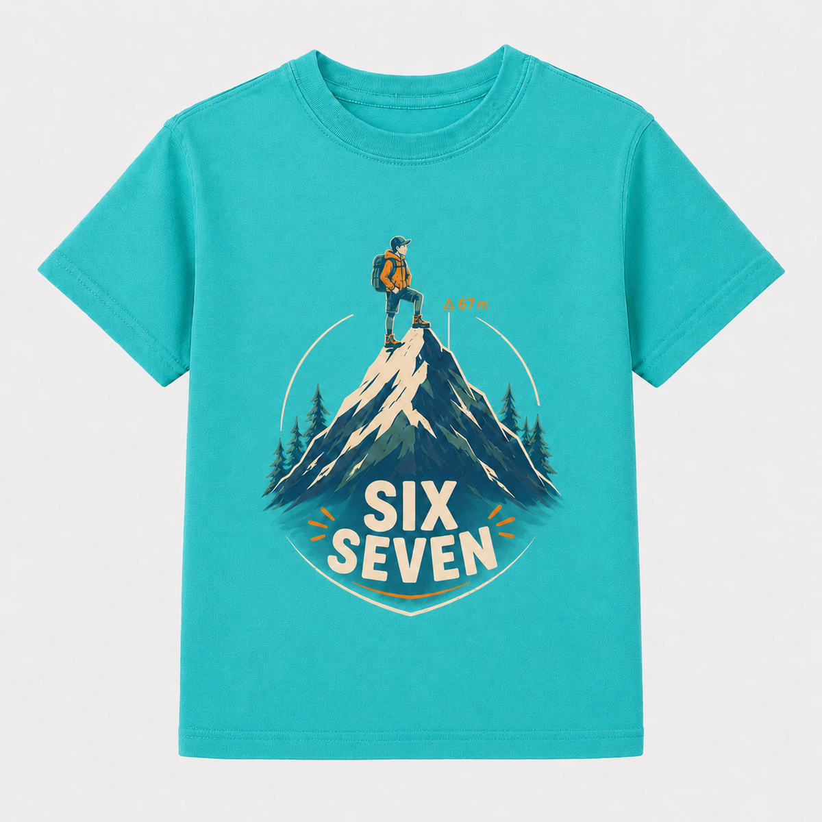 Six seven – Dětské tričko z bio bavlny