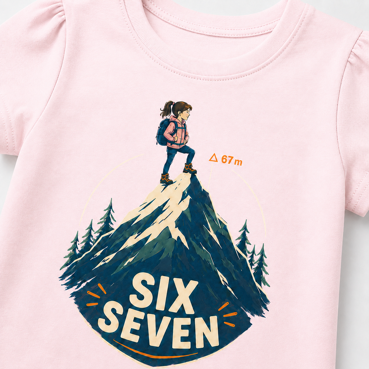 Six seven - Dětské tričko z bio bavlny