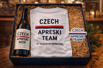 Czech Aprèski Beer + Dámské tričko bílé