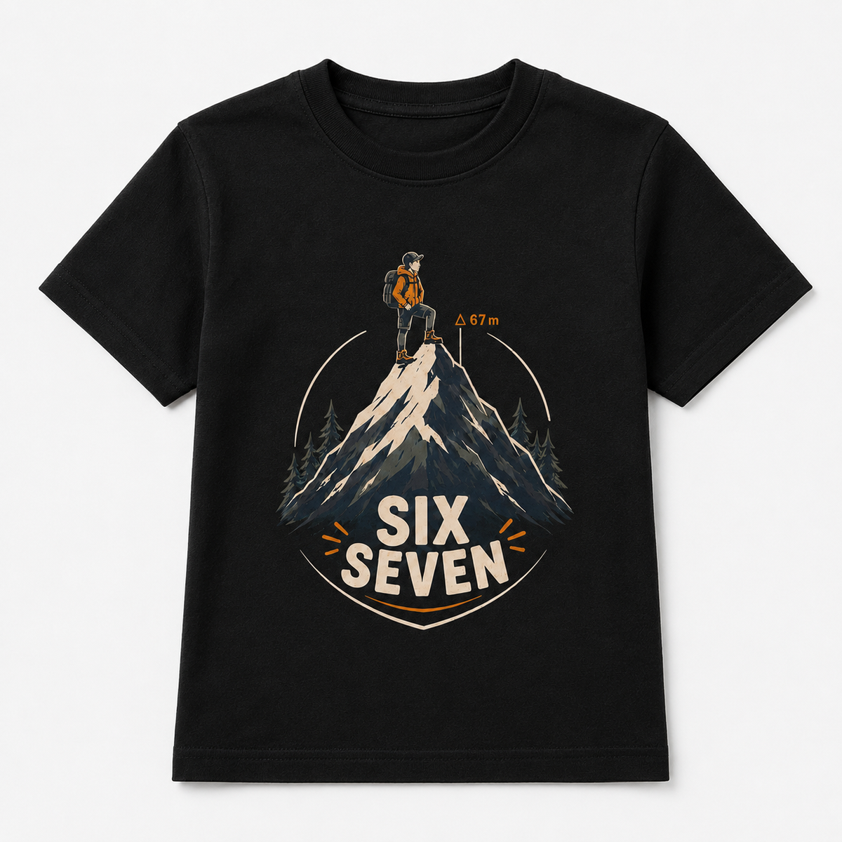 Six seven – Dětské tričko z bio bavlny