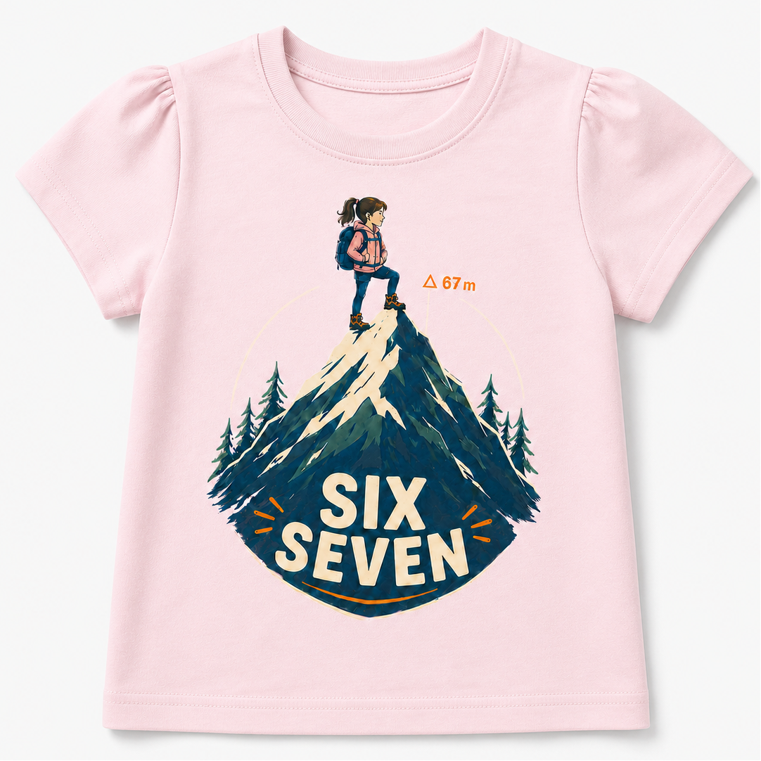 Six seven - Dětské tričko z bio bavlny