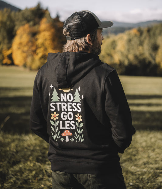 Pánská mikina - No stress go les