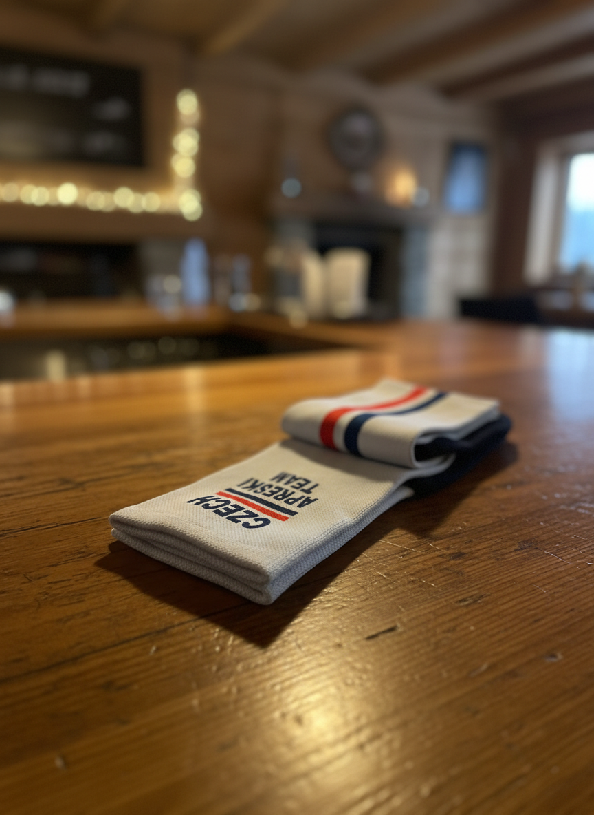 Ponožky s merinem Czech Aprèski Team