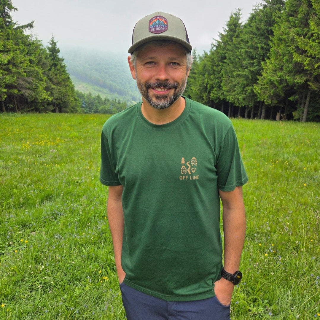 Don't worry be hory® – Kšiltovka trucker khaki