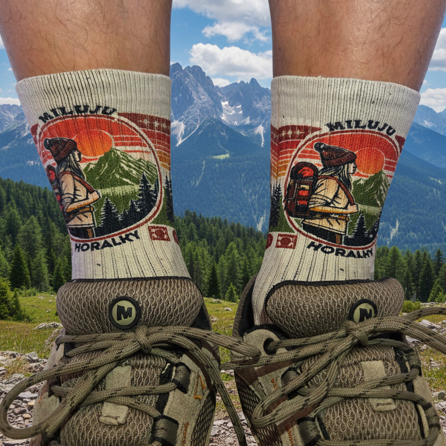 Miluju horalky® – Funkční outdoor ponožky