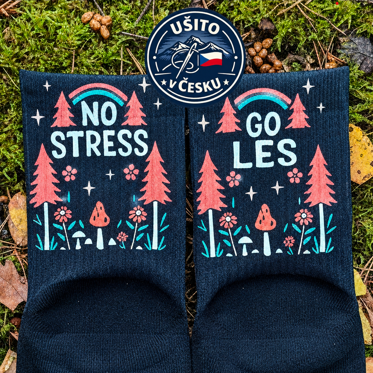No stress go les® – Funkční outdoor ponožky