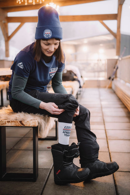 Ponožky s merinem Czech Aprèski Team