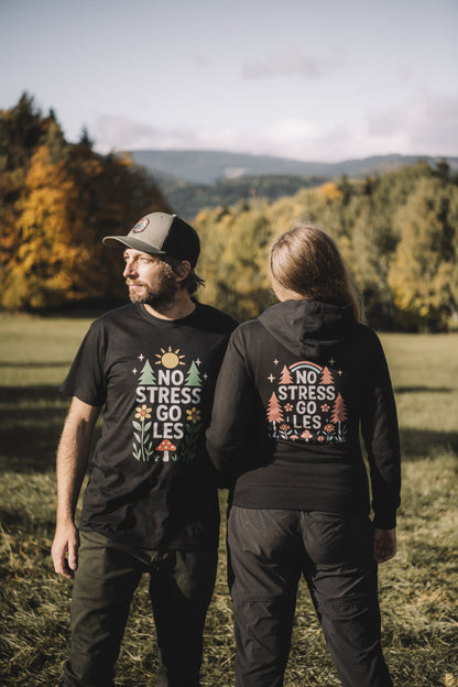 Pánské tričko - No stress go les