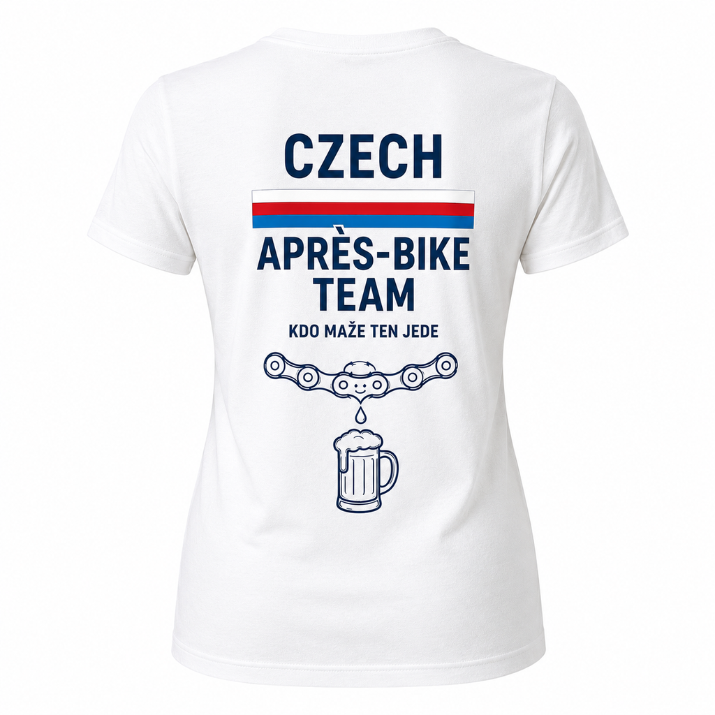 Czech Après-bike Team – Dámské tričko