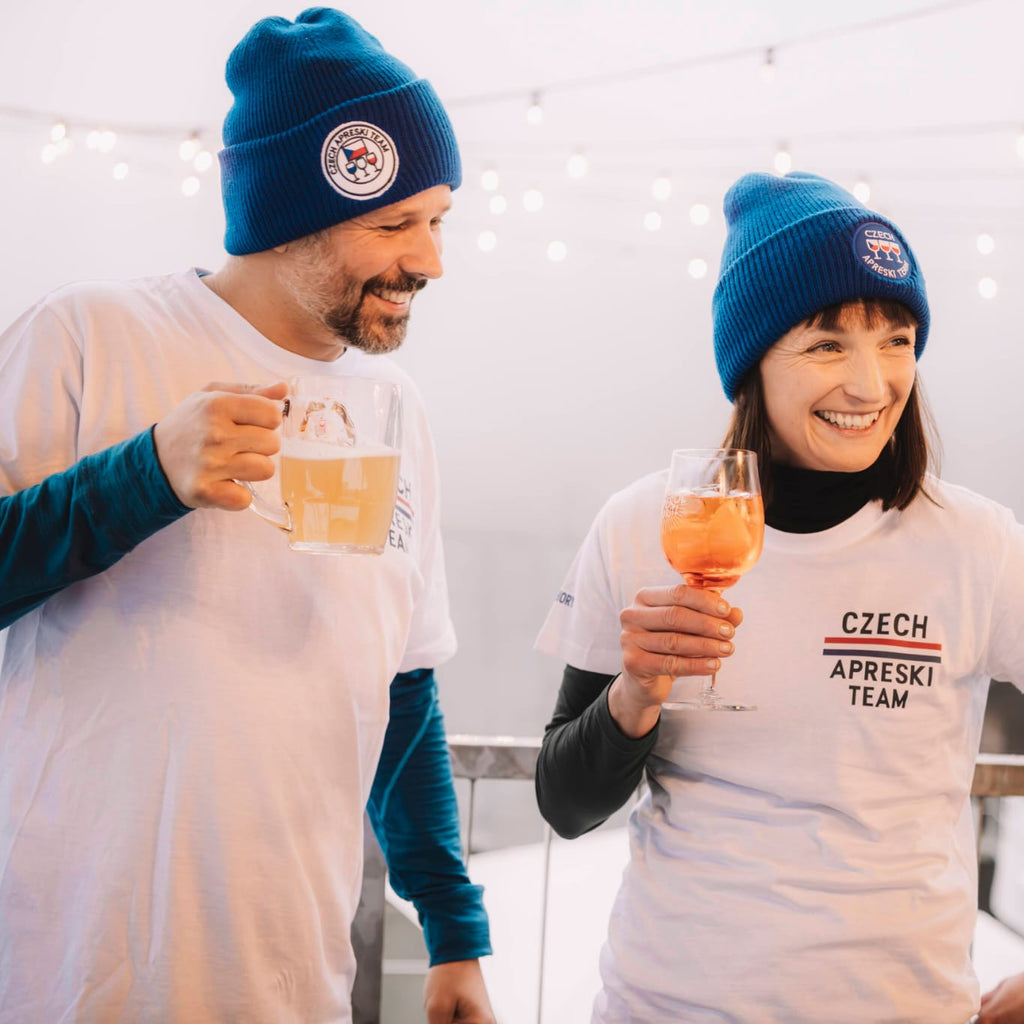 Zimní čepice - Czech Aprèski Team