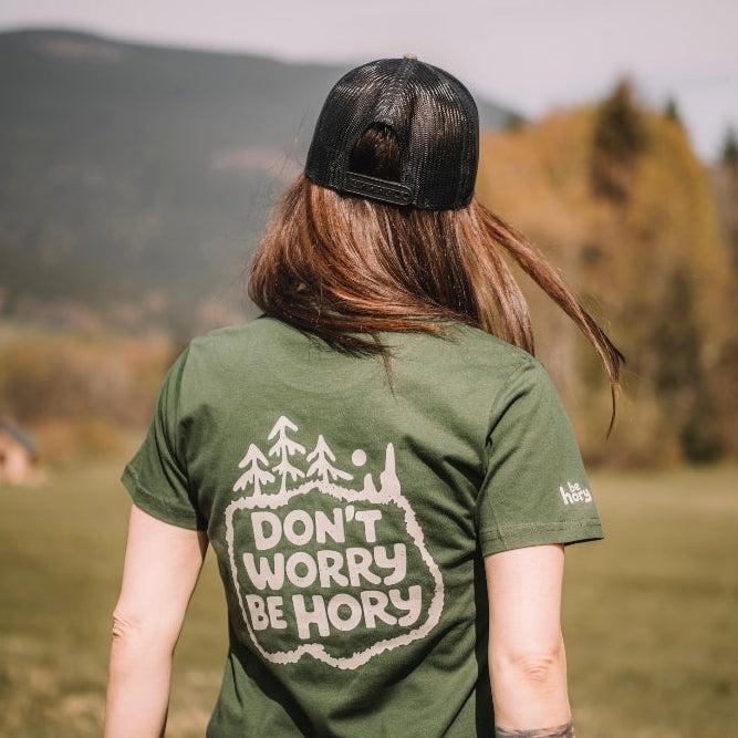 Don't worry be hory® Shishka – Dámské tričko