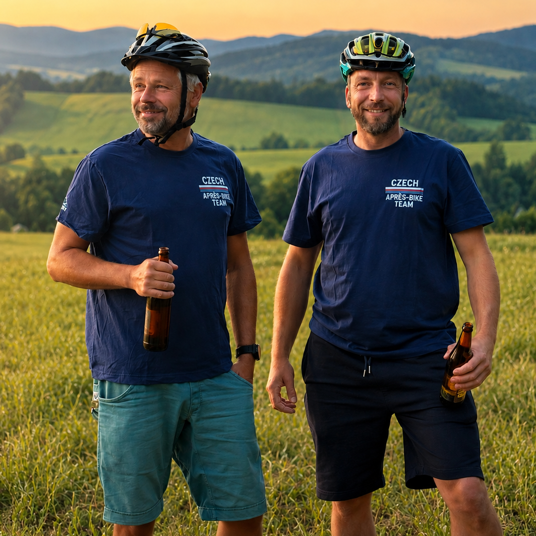Czech Après-bike Team - Pánské tričko