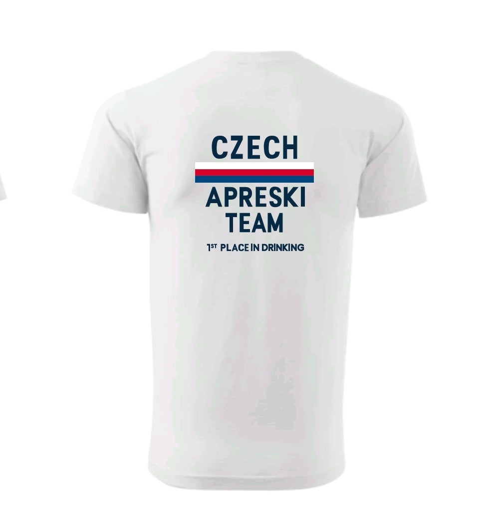 Czech Aprèski Beer + Pánské tričko bílé
