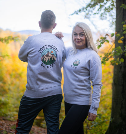 Pánská mikina - Don't worry be hory planet