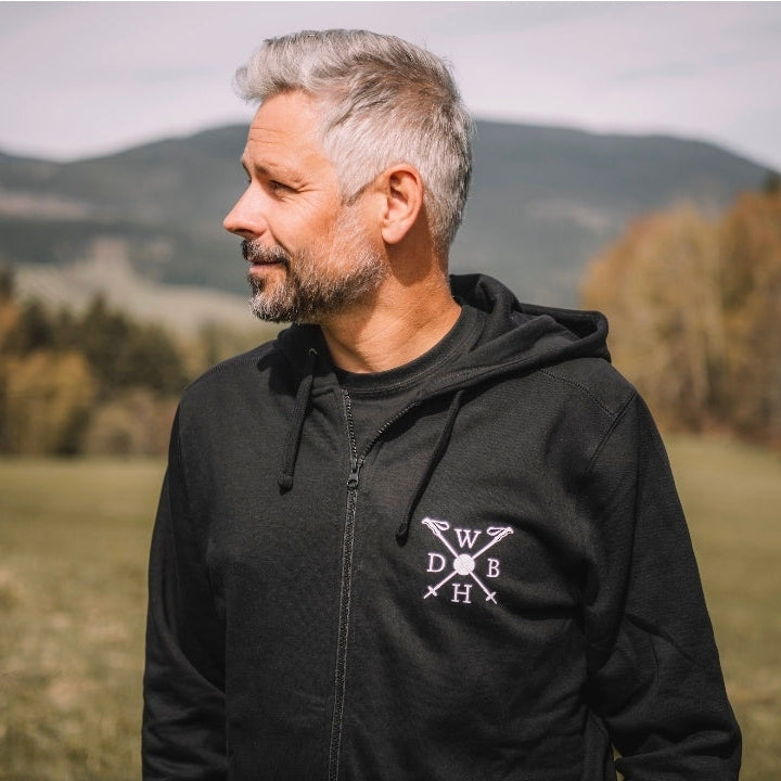 Don't worry be hory® samurai – Pánská mikina s kapucí