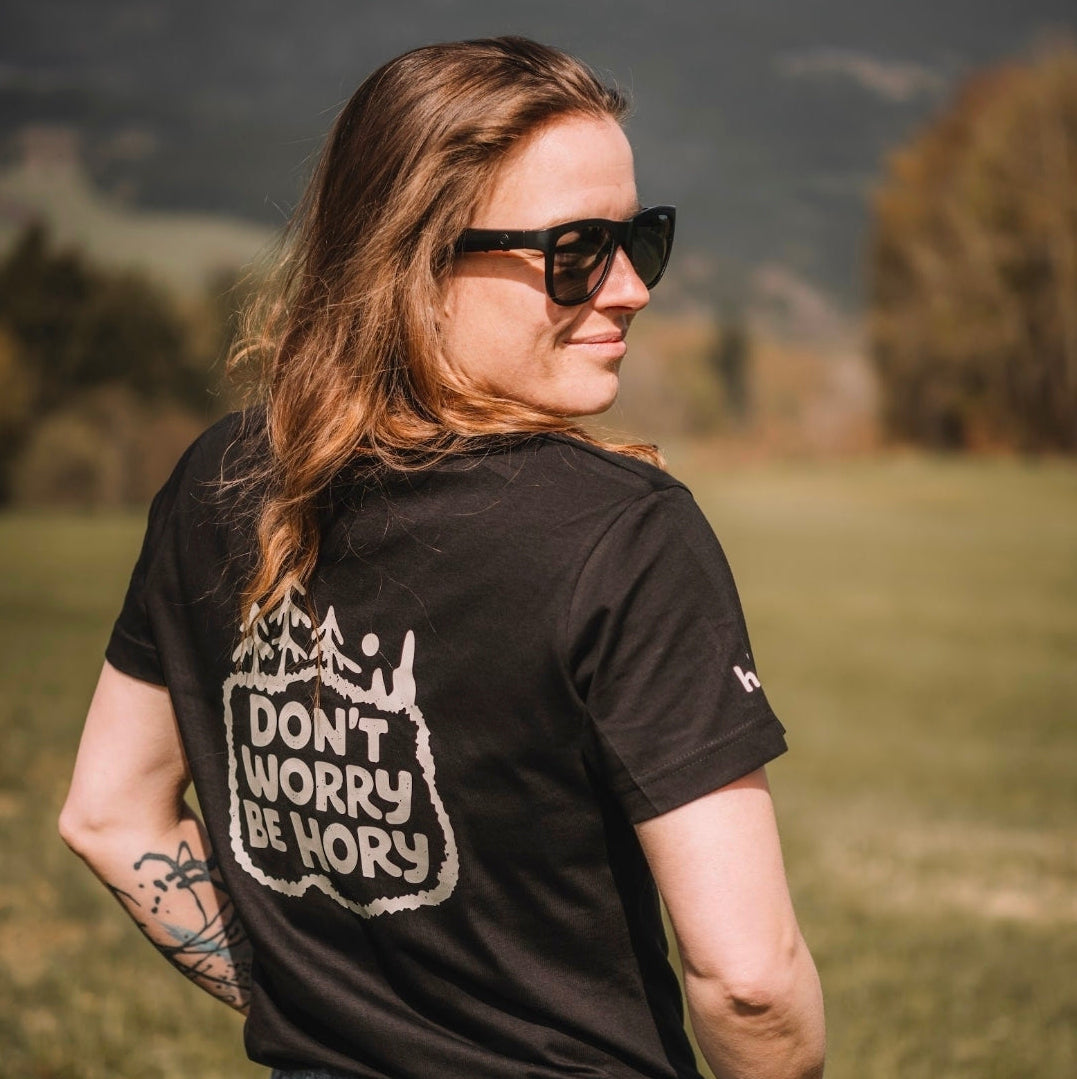 Don't worry be hory® Shishka – Dámské tričko