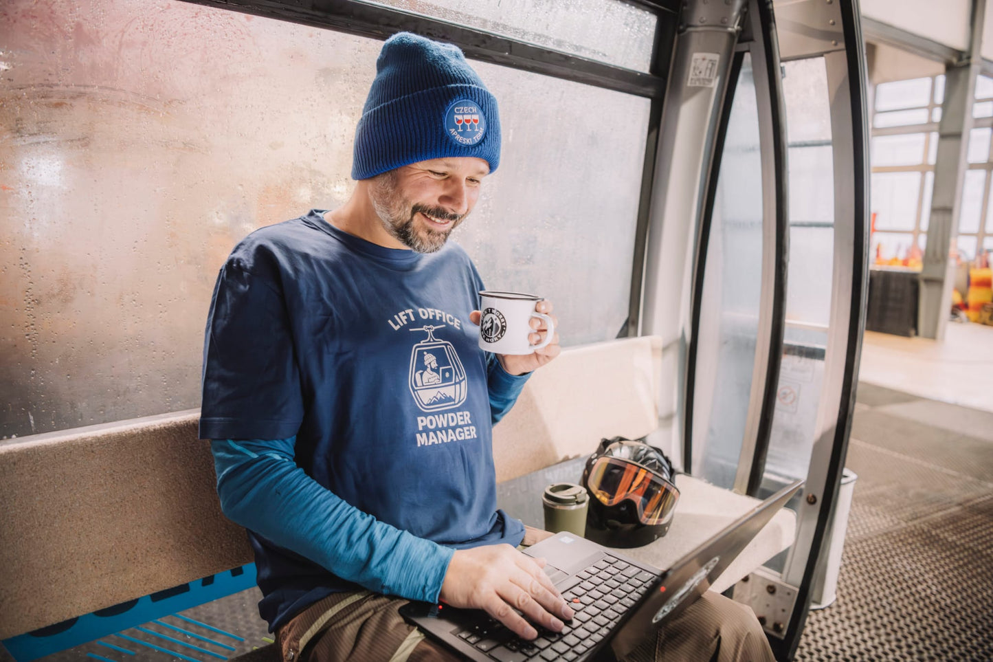 Pánské tričko - Lift office