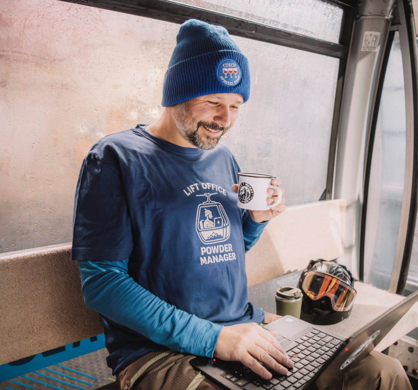 Pánské tričko - Lift office