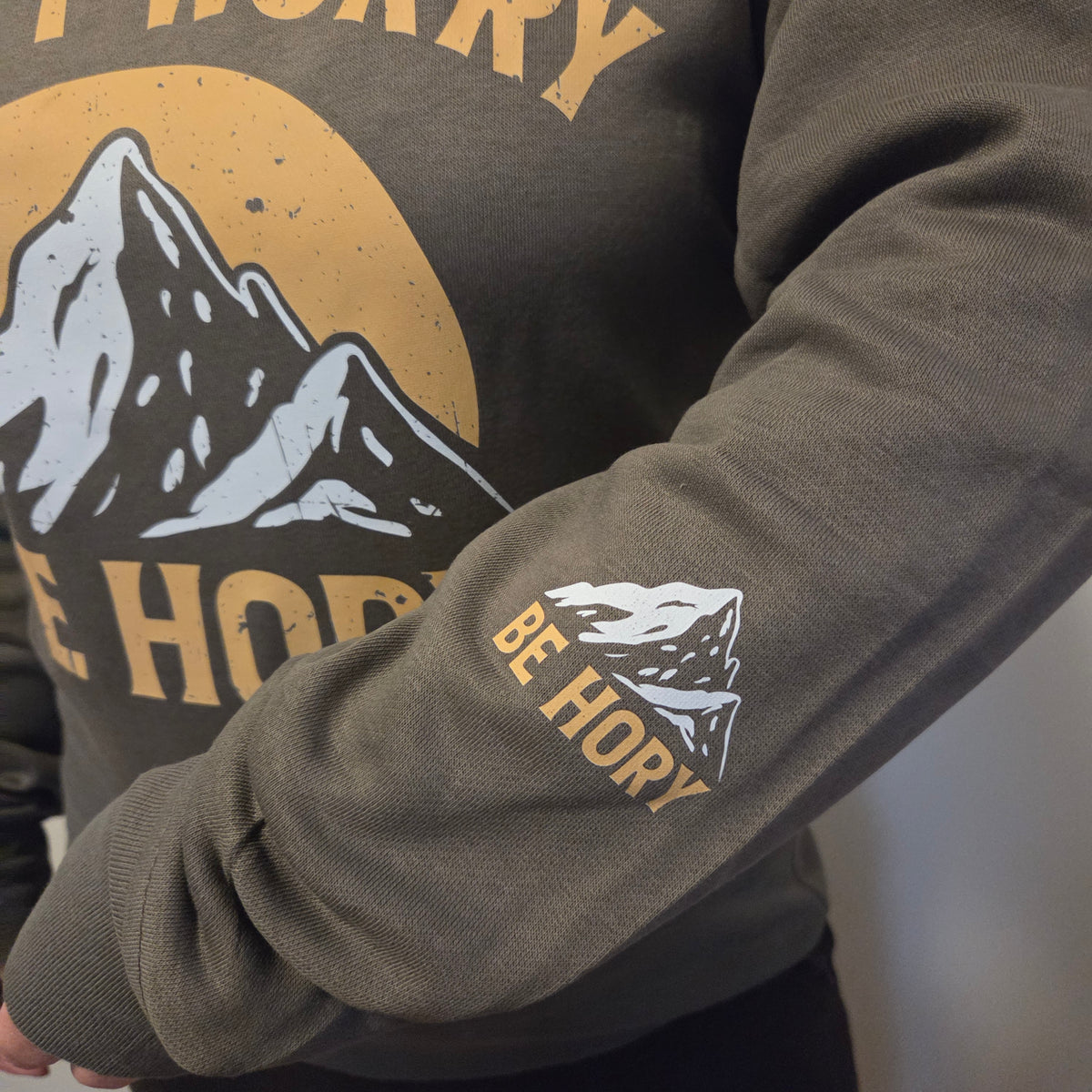 Don't worry be hory® mountains – Dámská mikina