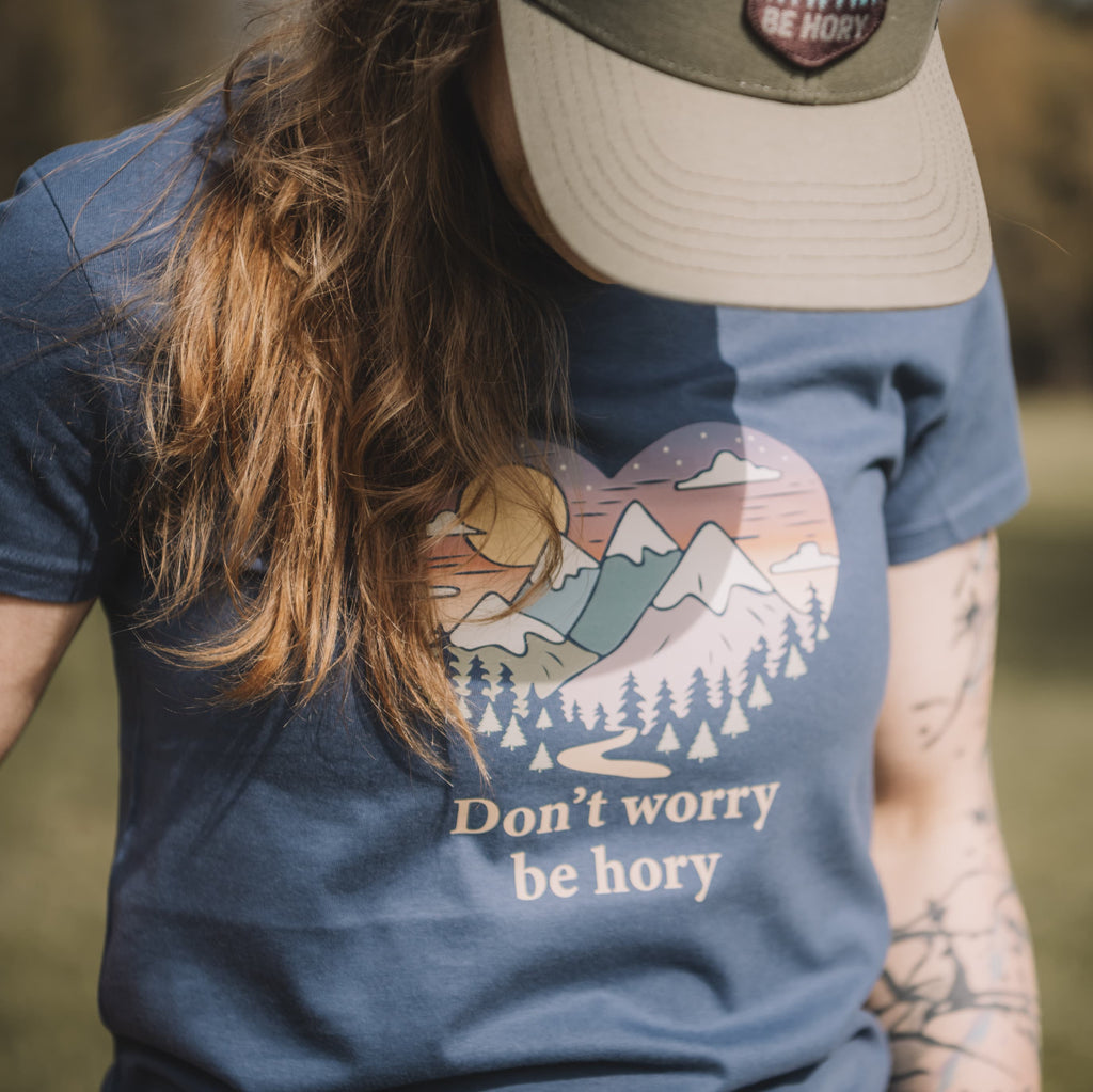 Don't worry be hory® Srdce – Dámské tričko