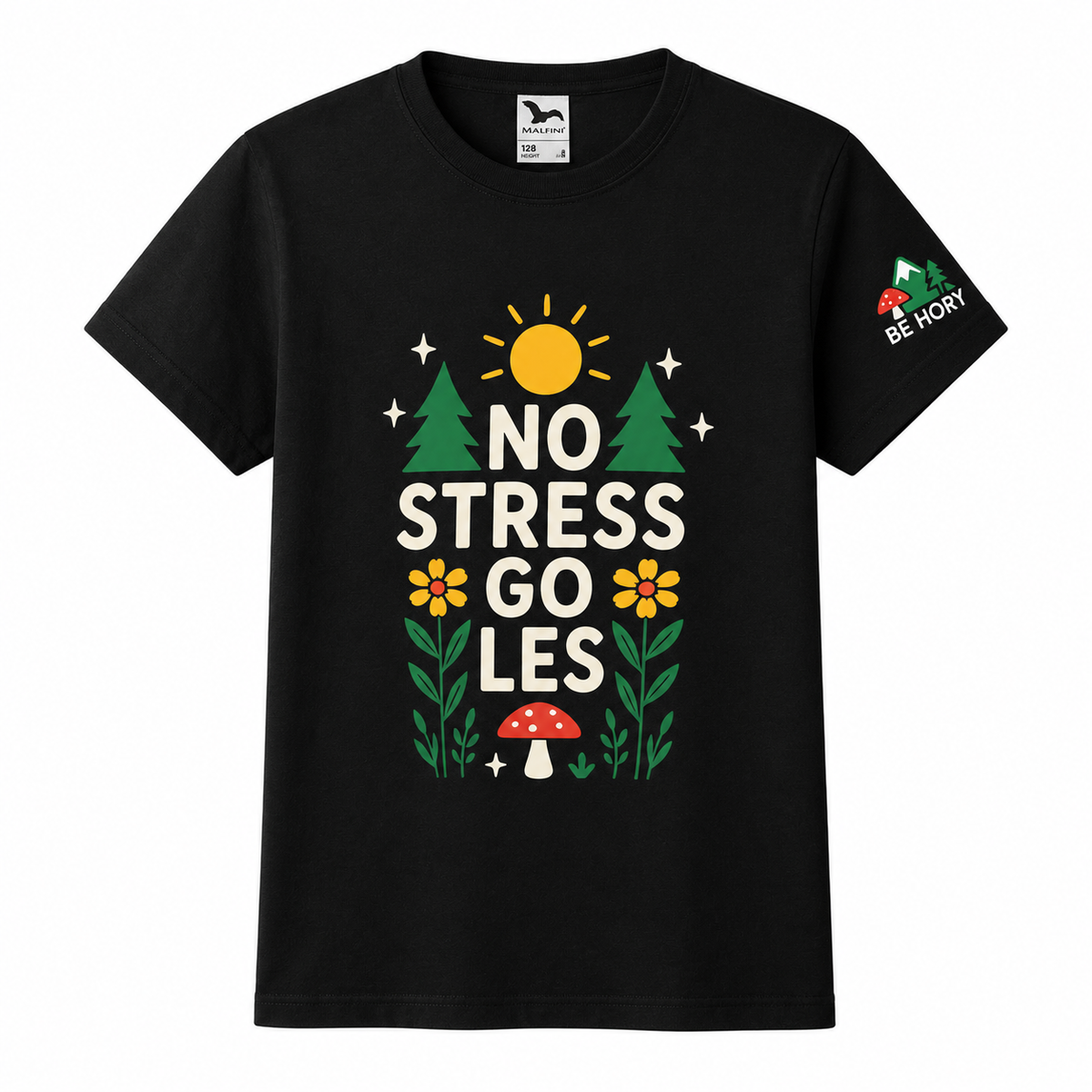 No stress go les 2 – Dětské tričko z bio bavlny