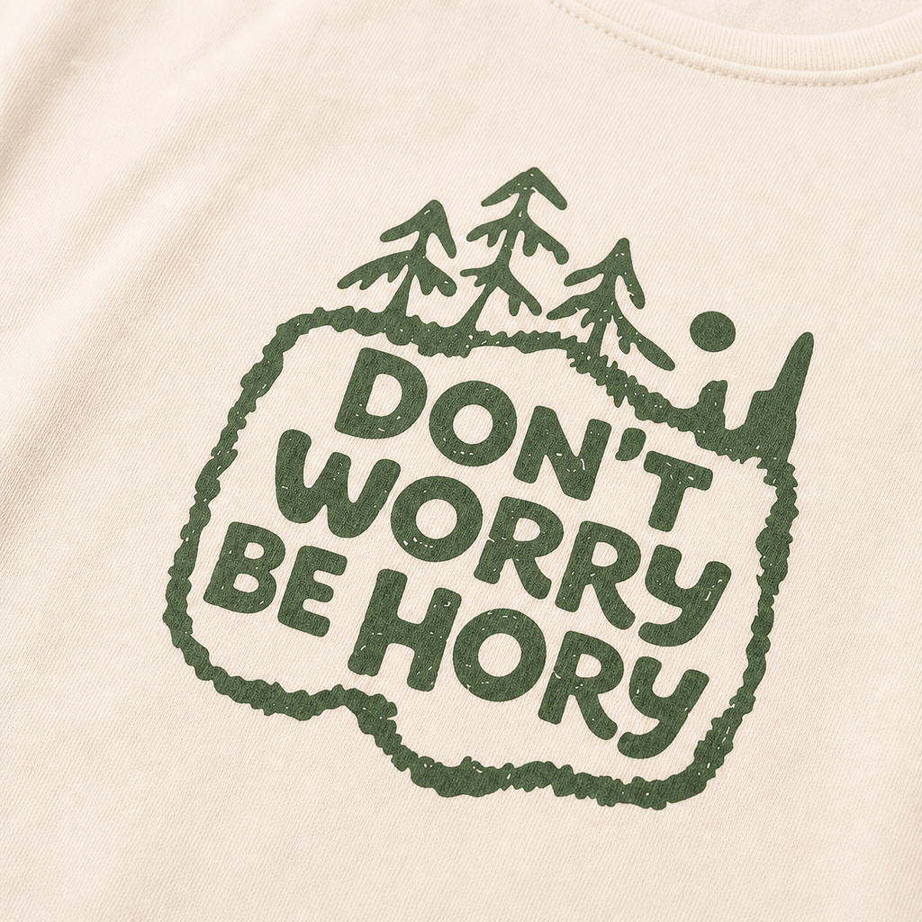Don't worry be hory® Shishka – Dámské tričko