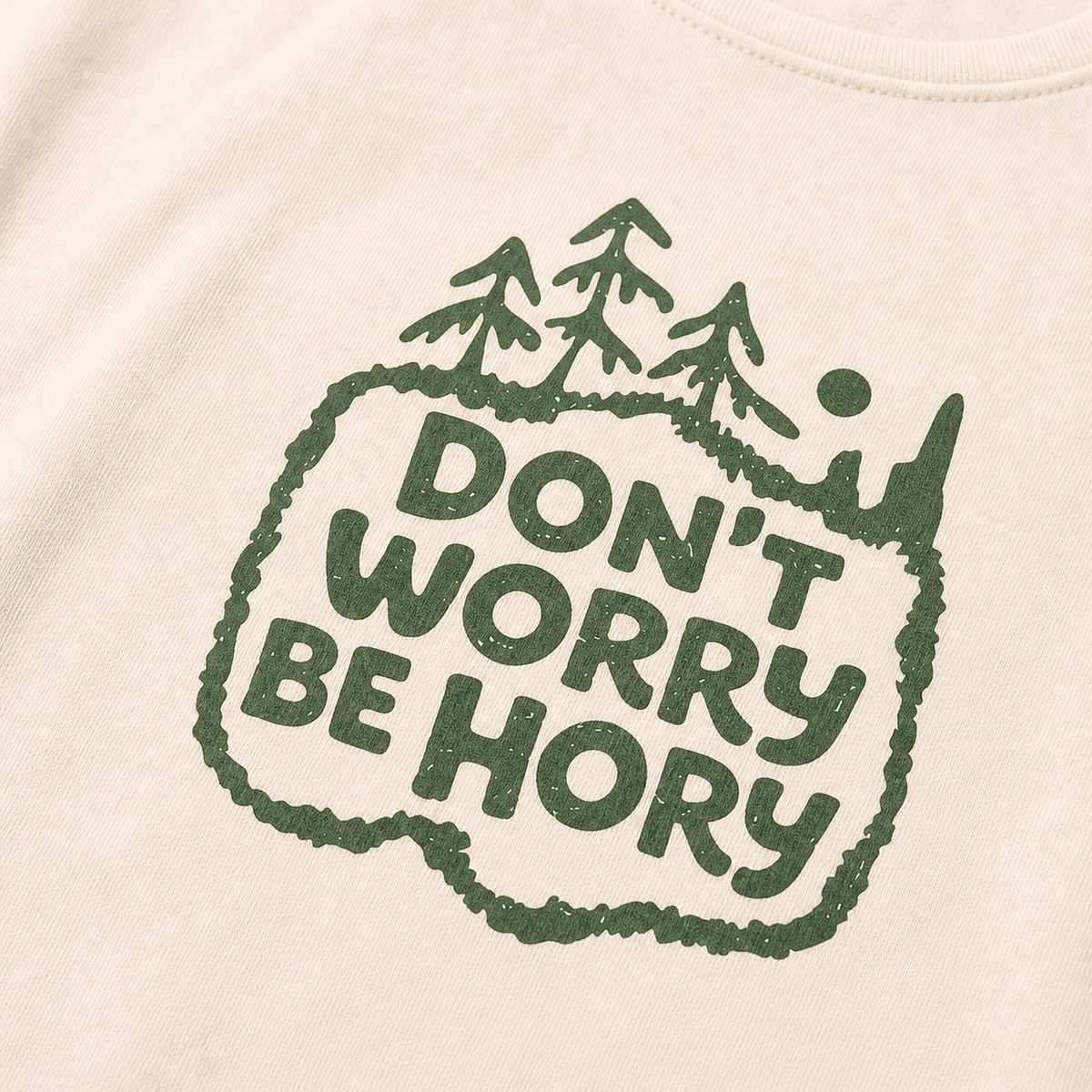 Don't worry be hory® Shishka – Dámské tričko