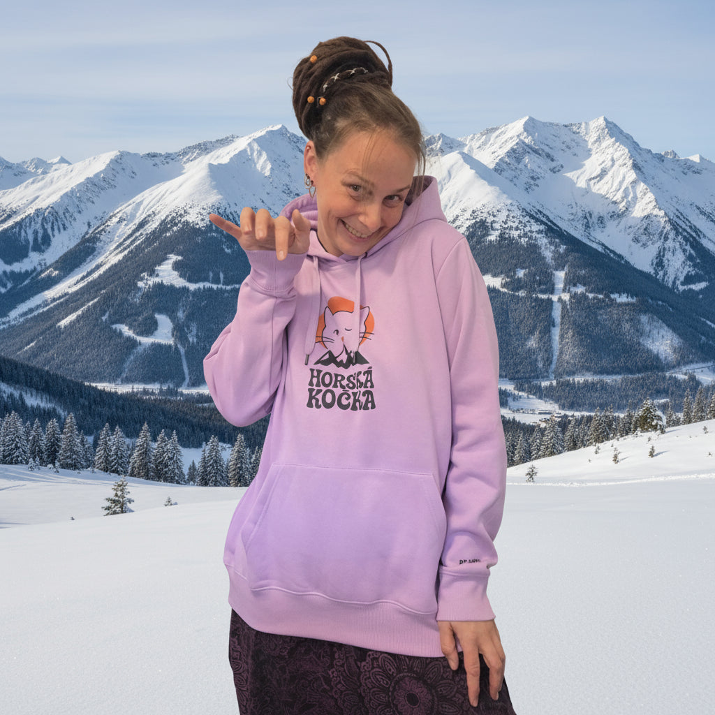 Dámská mikina - Horská kočka