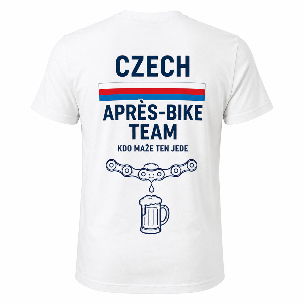 Czech Après-bike Team – Pánské tričko