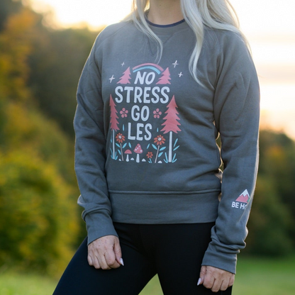 Dámská mikina - No stress go les
