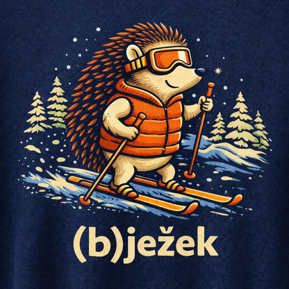 Pánské běžkařské tričko - b(ježek)
