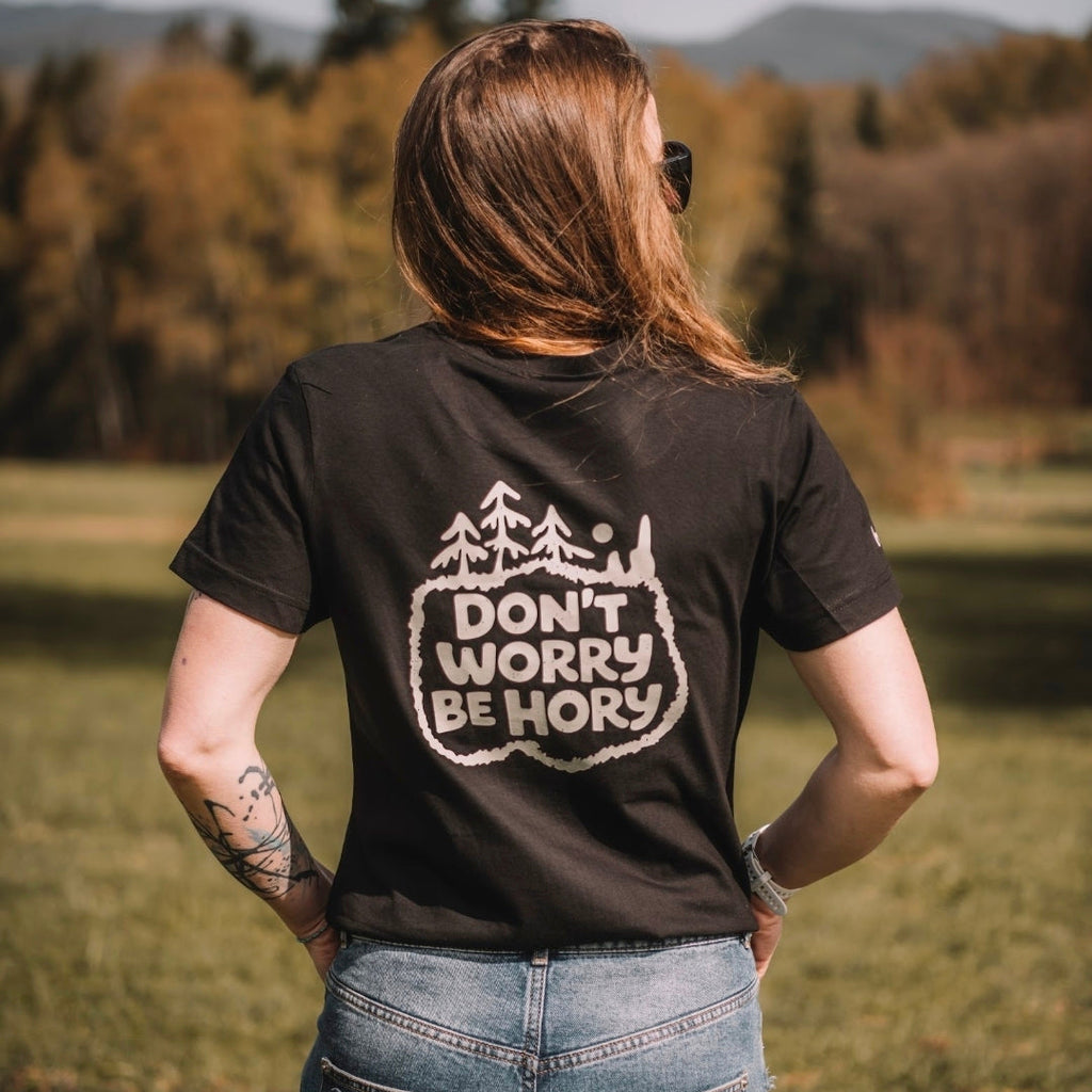 Don't worry be hory® Shishka – Dámské tričko