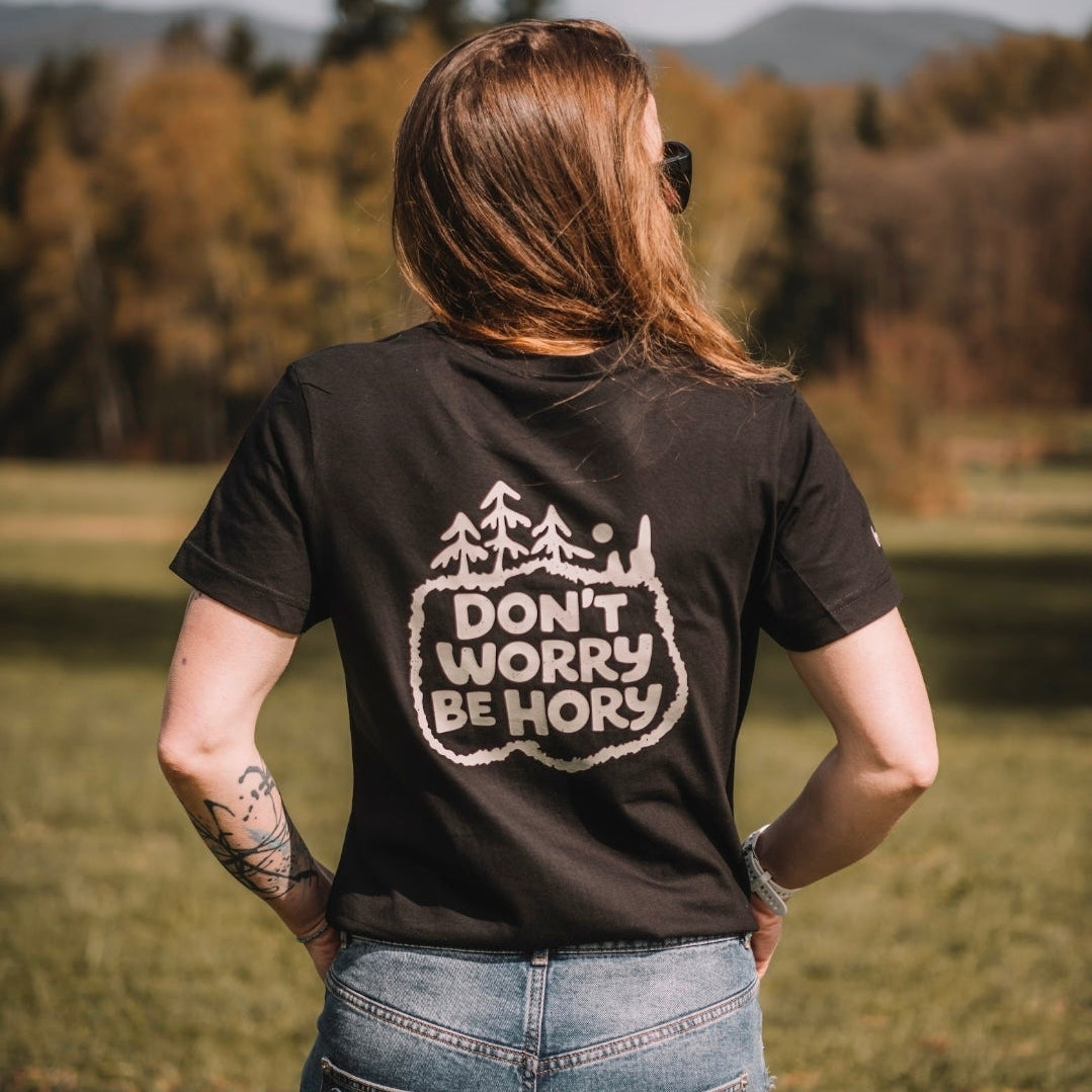 Don't worry be hory® Shishka – Dámské tričko