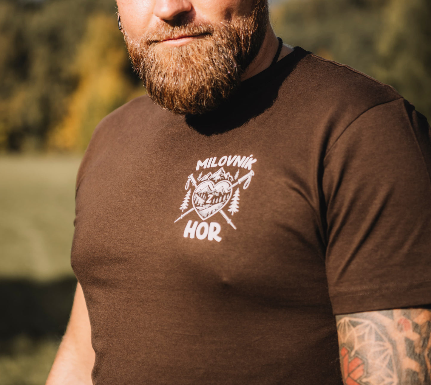 Pánské tričko - Milovník (z) hor