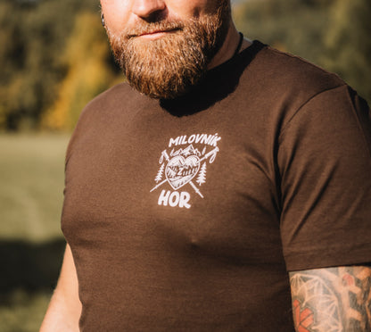 Pánské tričko - Milovník (z) hor