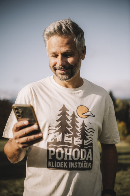 Unisex tričko - Pohoda klídek instáček