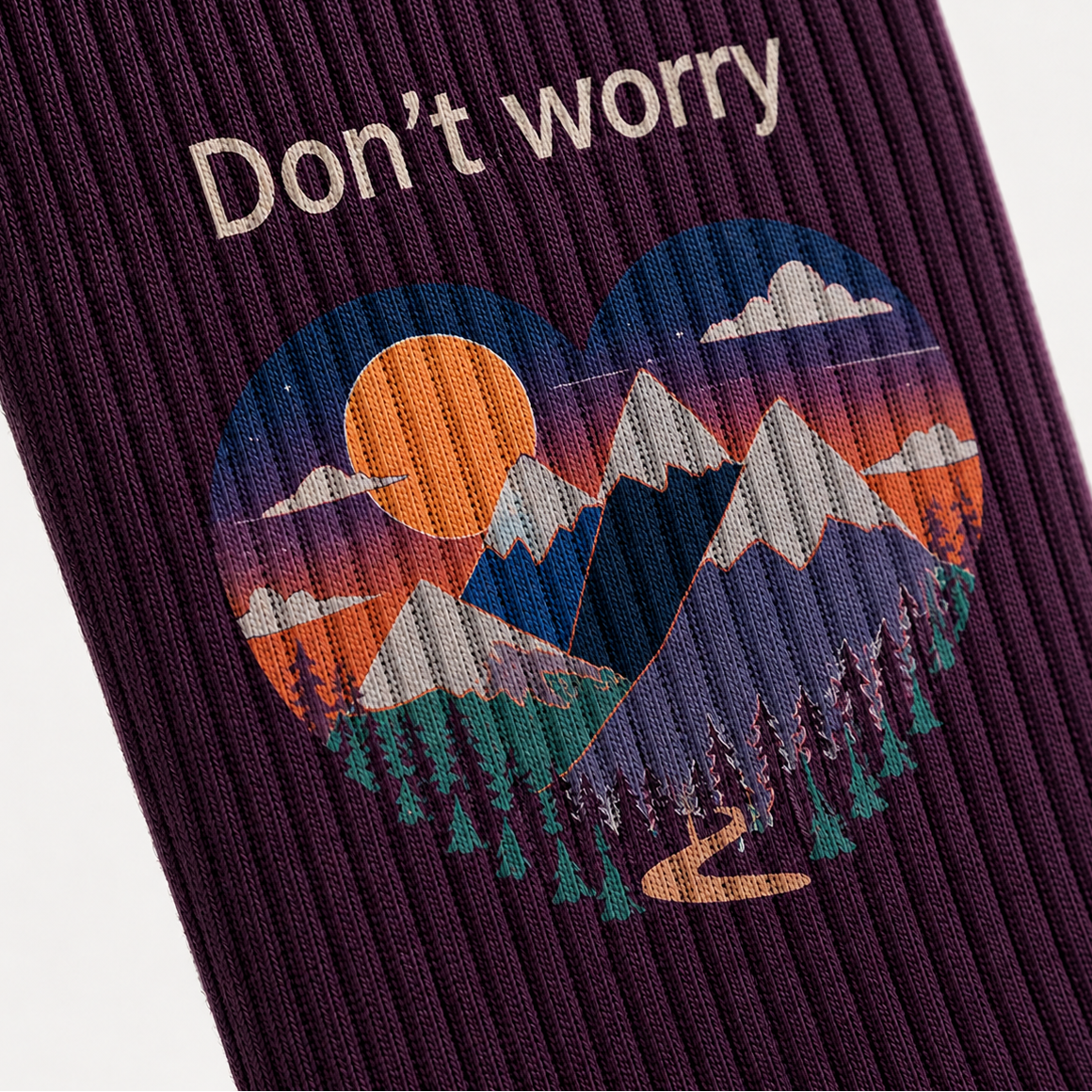 Srdce – Funkční outdoor ponožky