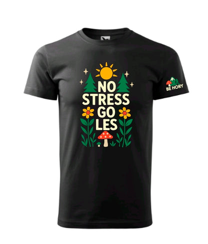 Pánské tričko - No stress go les
