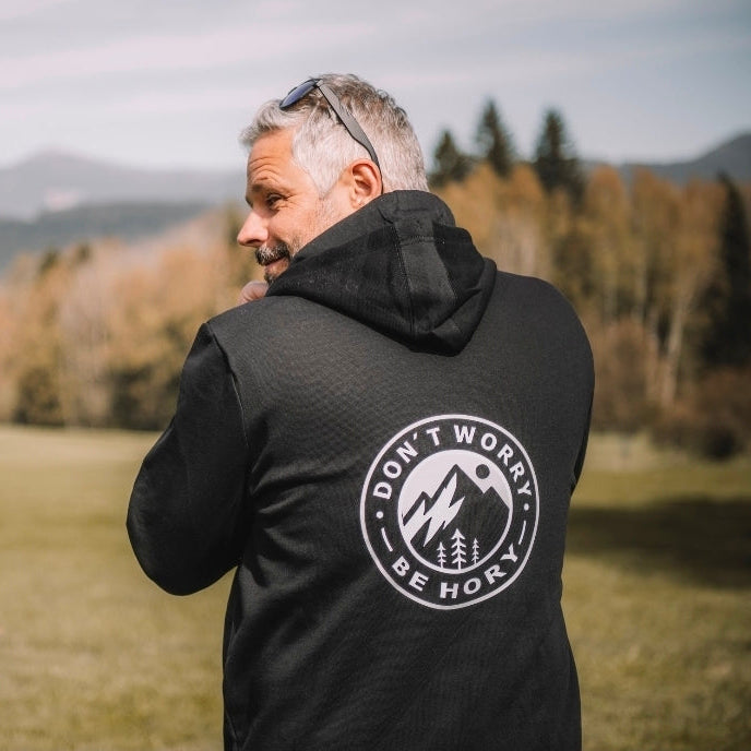 Don't worry be hory® – Pánská mikina bez zipu