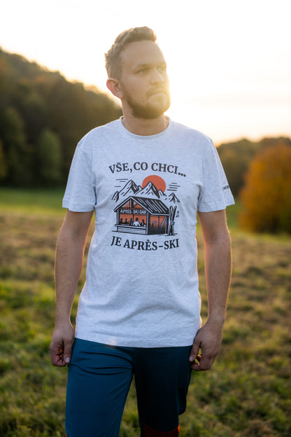 Pánské tričko - Vše co chci je Aprè-ski