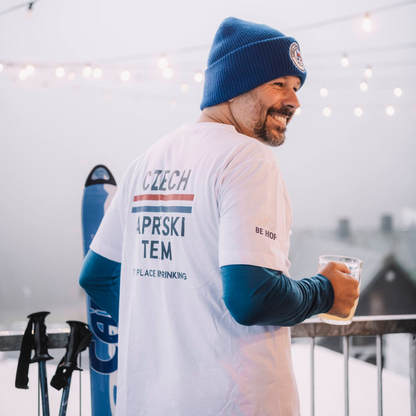 Pánské tričko - Czech Aprèski Team bílé