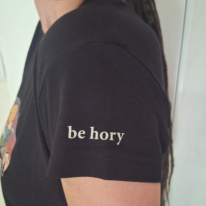 Srdce - Don't worry be hory - Volné dámské tričko