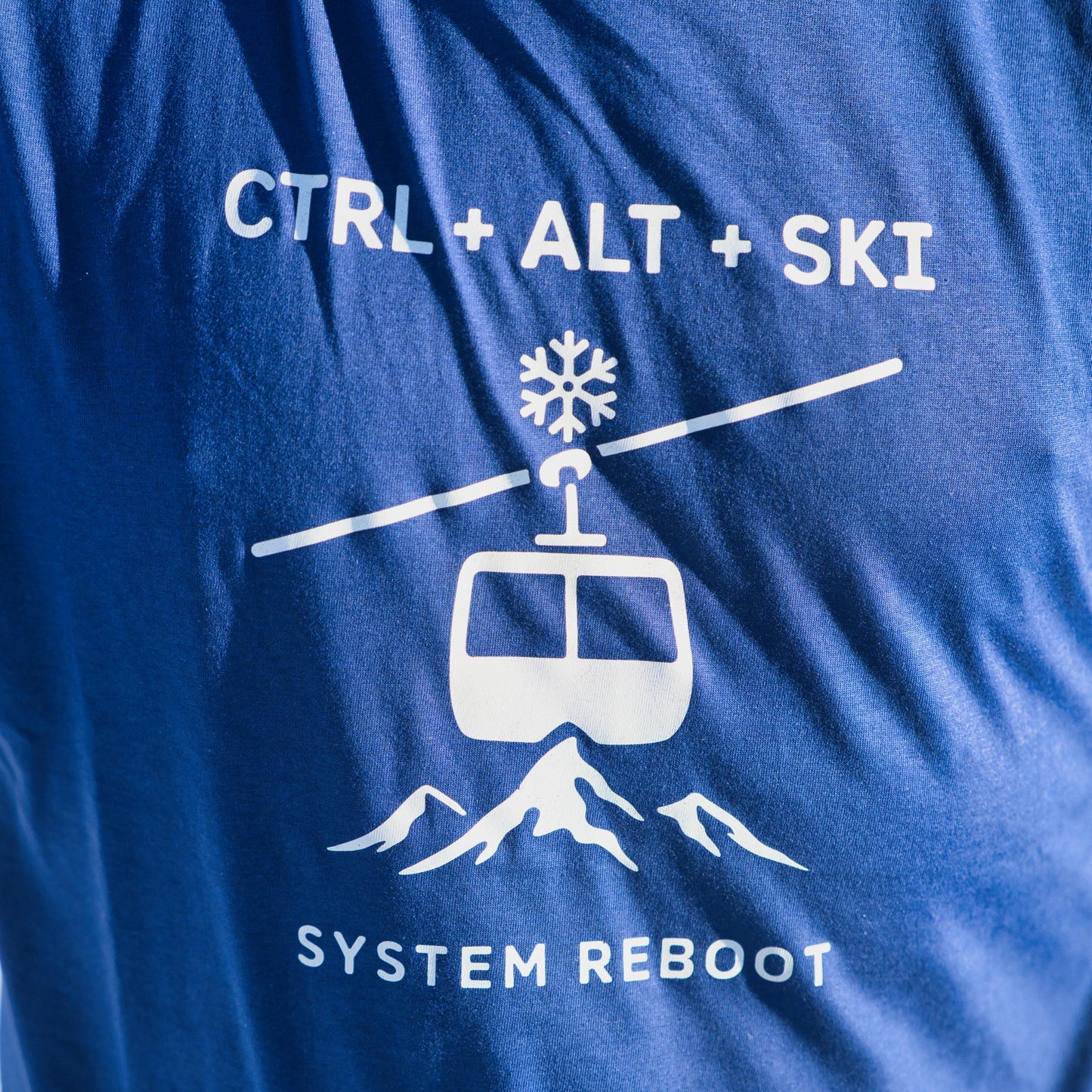 Pánské tričko - Ctrl Alt Ski