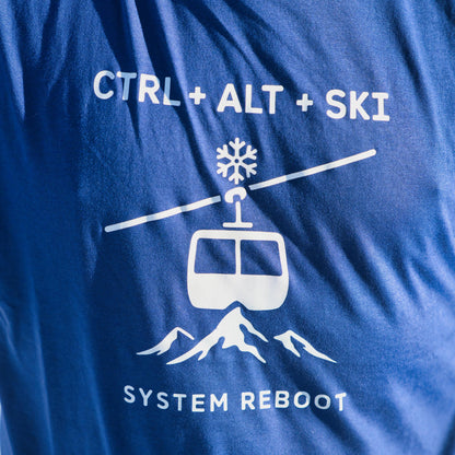 Pánské tričko - Ctrl Alt Ski