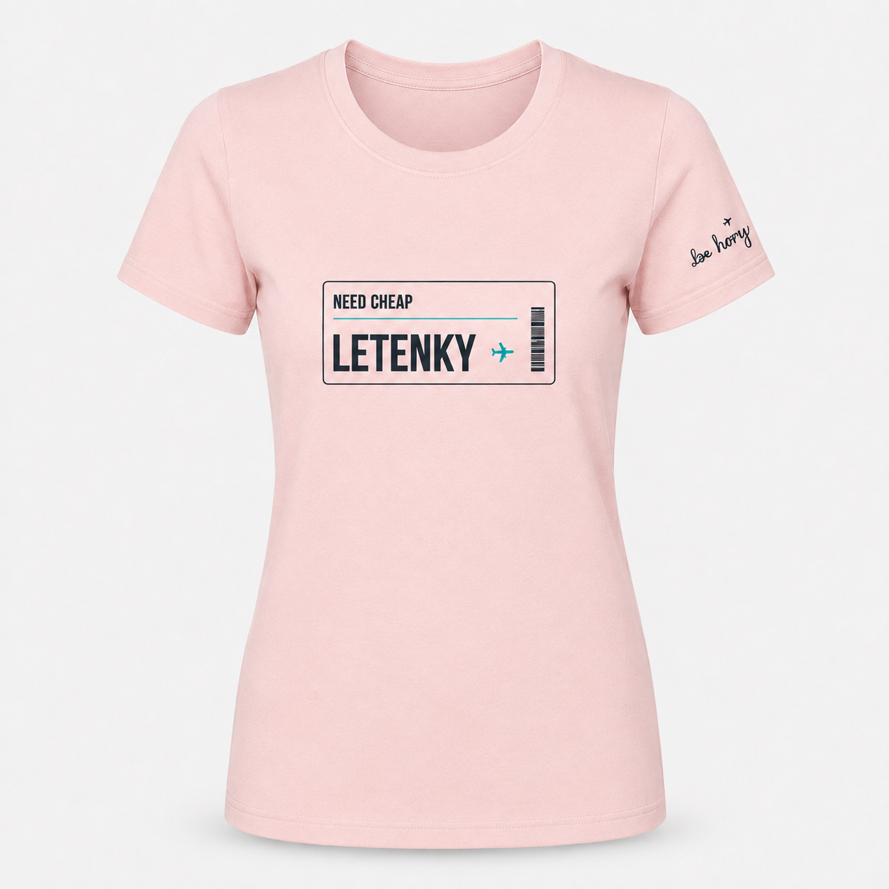 Need Cheap Letenky - Dámské cestovatelské tričko