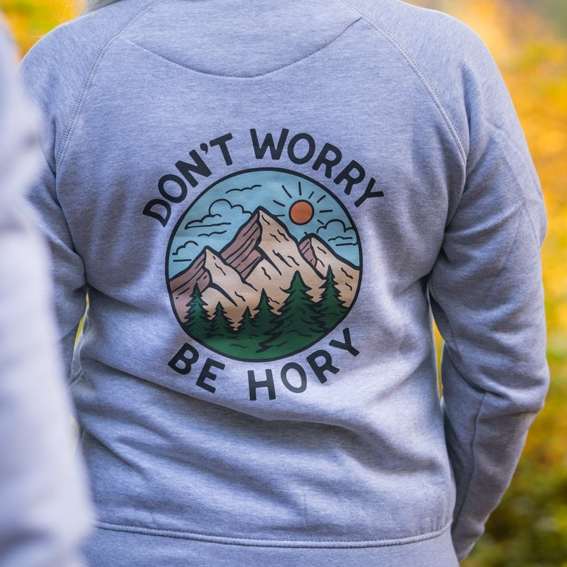 Don't worry be hory® planet – Dámská mikina